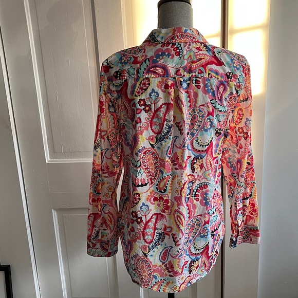 TALBOTS BUTTON DOWN SHIRT - Picture 7 of 9